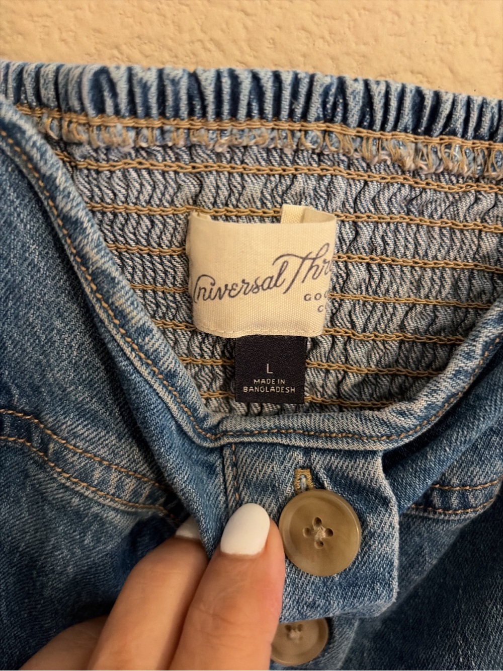 Women midi denim dress - Picture 4 of 4